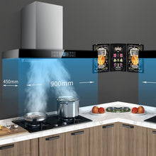 Load image into Gallery viewer, Sensor Hood Range Cooking Appliances Touch Screen 90cm Range Hood 900mm Kitchen Hood