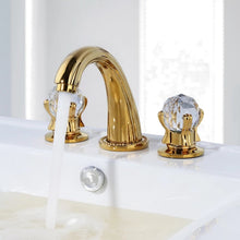 Charger l'image dans la galerie, Luxury Gold Diamond Faucet Bathroom Accessories Edition
