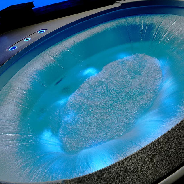 Massage Whirpool Bathtub Modern Sector Shape Indoor Acrylic Freestanding