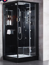 Load image into Gallery viewer, Black Edition Shower Enclosure Set