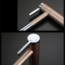 Charger l'image dans la galerie, Faucet Hot and Cold 350 Degree Rotation Champagne Gold Stainless electroplating, Faucet Not Painted