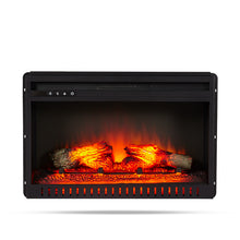 Load image into Gallery viewer, Electric fireplace decor mirror 3d led steel electric fireplace 26 inch