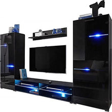 Cargar imagen en el visor de la galería, Great Living Room Furniture Combo - High Gloss Fronts - Freestanding Storage Units - TV Unit Cabinet Modern