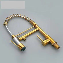 Load image into Gallery viewer, Luxury kitchen faucet
Matte black kitchen faucet
Brass kitchen faucet
Chrome kitchen faucet
Wall-mounted kitchen faucet