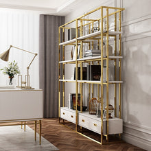 Load image into Gallery viewer, High Quality Stainless Steel Bookshelf Home Hotel Office Customized Bookshelf