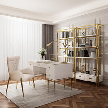 Load image into Gallery viewer, High Quality Stainless Steel Bookshelf Home Hotel Office Customized Bookshelf