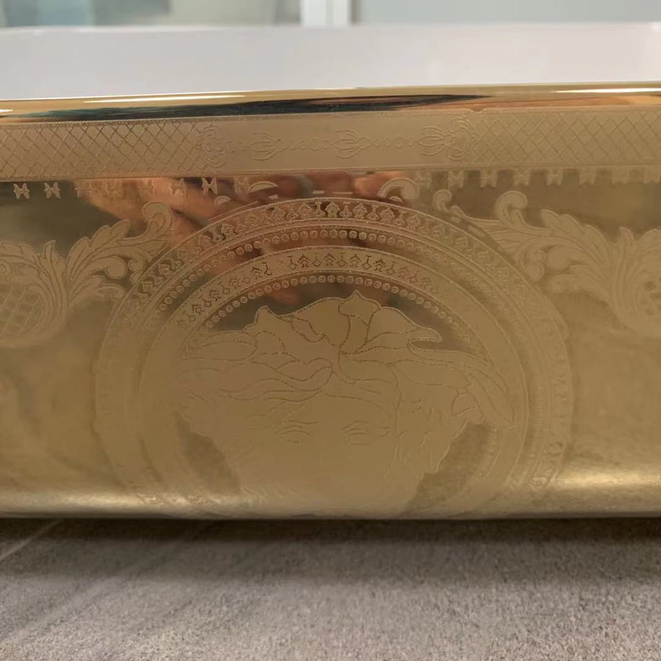 Basin Versace Gold Hand wash Bathroom Accessories