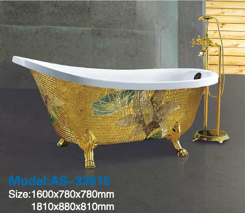 Luxury Mosaic Bathtub Dubai Edition La Moderno