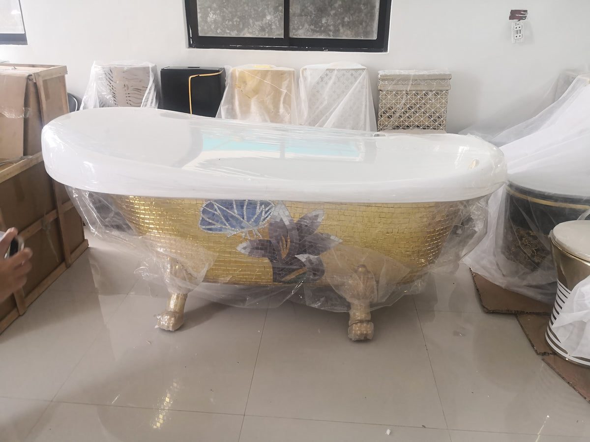 Luxury Mosaic Bathtub Dubai Edition La Moderno