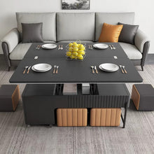 Load image into Gallery viewer, Multi Purpose Folding Living Room Furniture Multi-purpose Lift Up Adjustable Storage Coffee Table