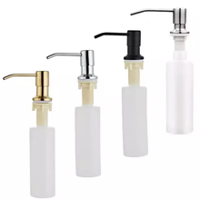 Cargar imagen en el visor de la galería, New Style Bathroom Three Piece Set Ceramic Bottles Pump Liquid Soap Dispenser