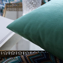 Load image into Gallery viewer, 32 Colors Velvet Pillow Green Pillow Covers 18x18 22x22 Accept Custom Velvet Cushion for Home Decor