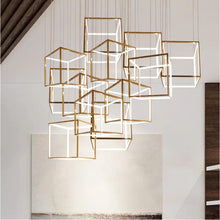 Load image into Gallery viewer, Staircase chandelier
Modern staircase chandelier
Luxury staircase chandelier
Crystal staircase chandelier
LED staircase chandelier