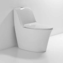Load image into Gallery viewer, Luxury Sanitary Ware Floor Mounted Rimless Porcelain Nano Glaze One Piece Shower Toilet