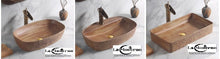 Load image into Gallery viewer, Bathroom Accessories Ceramic Hand Wash Basin Brown Rustic