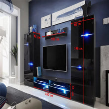 Cargar imagen en el visor de la galería, Great Living Room Furniture Combo - High Gloss Fronts - Freestanding Storage Units - TV Unit Cabinet Modern