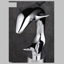 Load image into Gallery viewer, Brass Dolphin Animal Shape Sensor Faucet