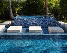 Load image into Gallery viewer, Mosaic Pool Tiles 30x30cm Square Blue Tiles for Swimming Pool Wall or Flooring Tile