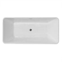 Load image into Gallery viewer, Rectangular custom Freestanding Acrylic Bathtubs tub