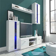 Cargar imagen en el visor de la galería, Great Living Room Furniture Combo - High Gloss Fronts - Freestanding Storage Units - TV Unit Cabinet Modern