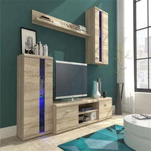 Cargar imagen en el visor de la galería, Great Living Room Furniture Combo - High Gloss Fronts - Freestanding Storage Units - TV Unit Cabinet Modern