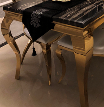 Load image into Gallery viewer, New Listing Modern Long Dining Table China Luxury Marble Dining Room Table 6 Persons