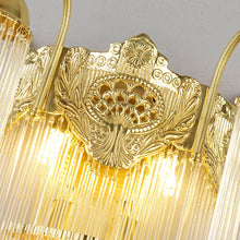 Lade das Bild in den Galerie-Viewer, Latest French Style Elegant Design Home Decor Living Room Bedroom Led Glass Brass Wall Light
