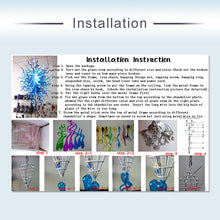 Load image into Gallery viewer, GIRBAN Nordic Hotel Big indoor Lighting Chandelier Glass lustre Indoor Led Modern Living Room Chandeliers and Lamps home decor