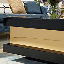 Load image into Gallery viewer, Stainless steel center table square coffee table for living room