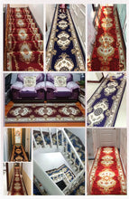 Load image into Gallery viewer, Hotel restaurant anti-skid and dirt rug Easy to handle black Commercial advertising custom runner rugs