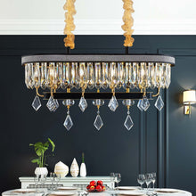 Load image into Gallery viewer, Surface mounted modern led chandeliers high quality simple led ceiling mounted light for hotel lobby