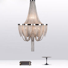 Load image into Gallery viewer, Staircase chandelier
Modern staircase chandelier
Luxury staircase chandelier
Crystal staircase chandelier
LED staircase chandelier