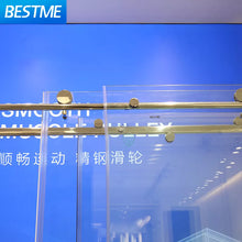 Load image into Gallery viewer, Sliding Door stainless steel Shower Room Solid frameless bathroom shower door