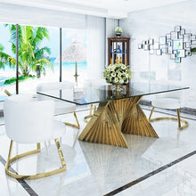 Load image into Gallery viewer, Dining room dining table with high ending