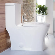 Load image into Gallery viewer, Bathroom Floor Mounted Toilet Bowl American Conventional Microcrystalline Self-cleaning Glaze Ceramic One Piece Modern