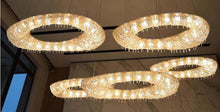 Загрузить изображение в средство просмотра галереи, Luxury crystal pendant light modern for living room dinning room home décor
