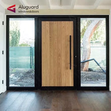 Load image into Gallery viewer, Exterior Villa Wrought Iron Entry Door Aluminum Main Front Door Security Steel Door