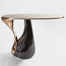 Lade das Bild in den Galerie-Viewer, Tea Table Black And Gold Unique Coffee Table