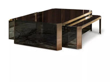 Load image into Gallery viewer, hand carved vintage furniture antique tea table set wooden cherry solid wood royal furniture wood antique coffee table