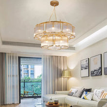 Load image into Gallery viewer, Elegant decorative art dining residential interior led crystal chandelier