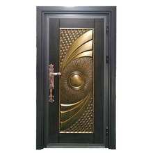 Load image into Gallery viewer, Door Security Design Bullet Proof Luxury Entrance Cast Aluminum Doors  (note: price depends on the size of your door )