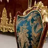 Load image into Gallery viewer, Noble Wood Luxury set furniture noble dining Sets Classic Home Furniture Antique Wooden Carving Wood Center Table Set