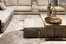 Load image into Gallery viewer, Designer home decor stainless steel leg marble coffee table design tea table end table living room furniture