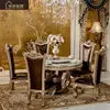 Load image into Gallery viewer, classical dinning table set dining room furniture European luxury dining table set with 6 chairs