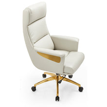 Load image into Gallery viewer, Light Luxury Upscale Stainless Steel Computer Chair Swivel Lift President Office Chair Furniture