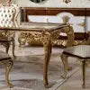 Load image into Gallery viewer, Wood Luxury Best set furniture noble dining Sets Classic Home Furniture Antique Center Table Set Wooden Carving Wood