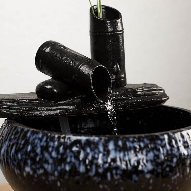 Retro style natural Exquisite Technical Custom Creative gift of flowing water decoration decoration for home office desktop