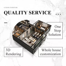 Load image into Gallery viewer, 7 seat postmodern leather large cream white modular sofa luxury Italian Babylon rack corner sofa with rack