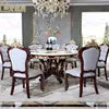 Load image into Gallery viewer, Classic Luxury wooden furniture living room dining table set 6 seater dining room furniture