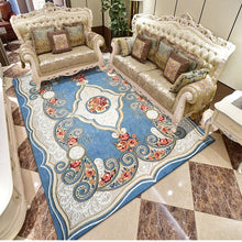 Load image into Gallery viewer, Flower Wool Carpet hand tufted Home decoration Rug